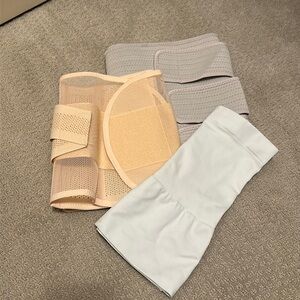 Post Natal Belly Binder Support Waist Cincher Bundle
